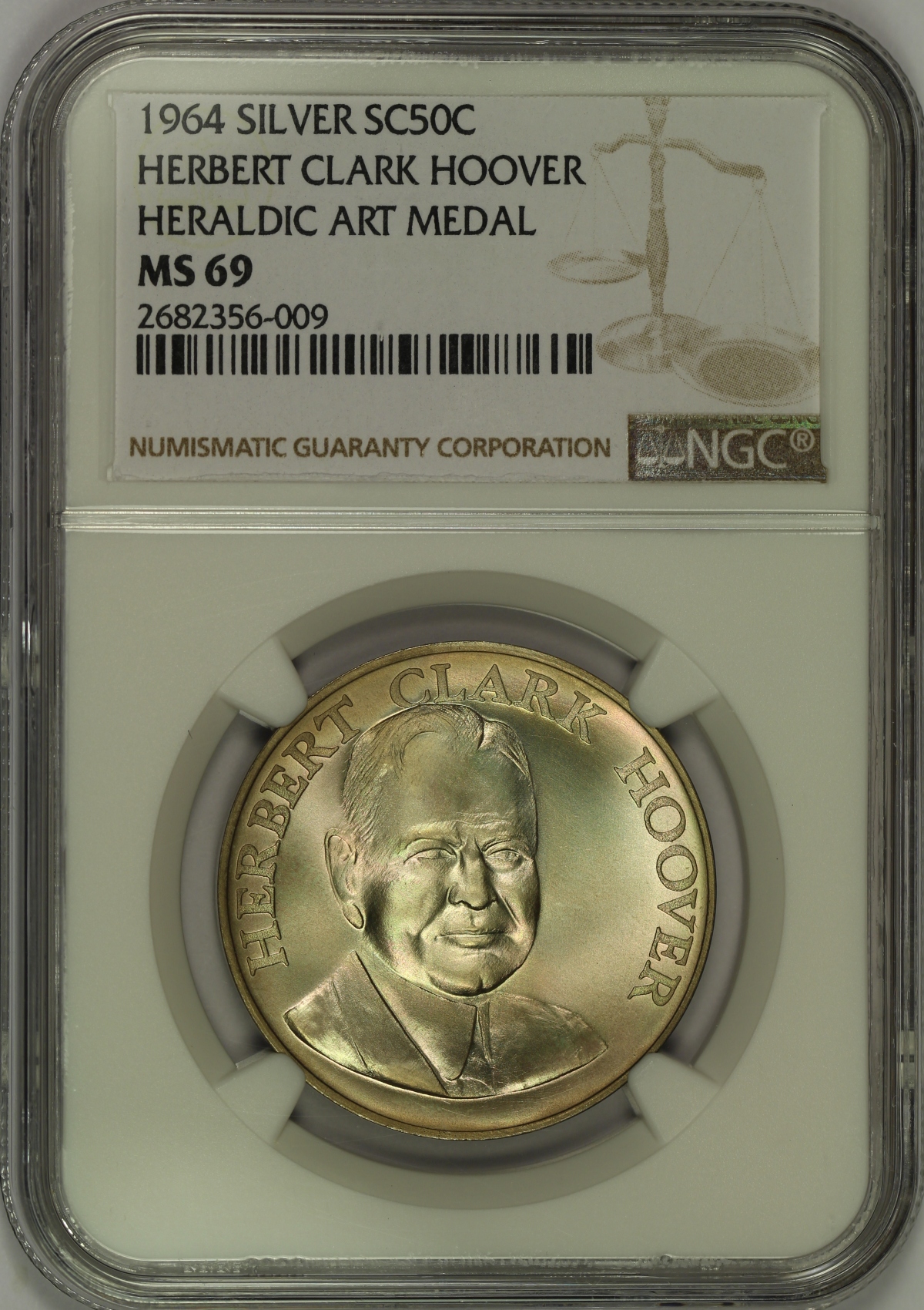 Michael Kittle Rare Coins - 1964 Herbert Hoover Heraldic ...