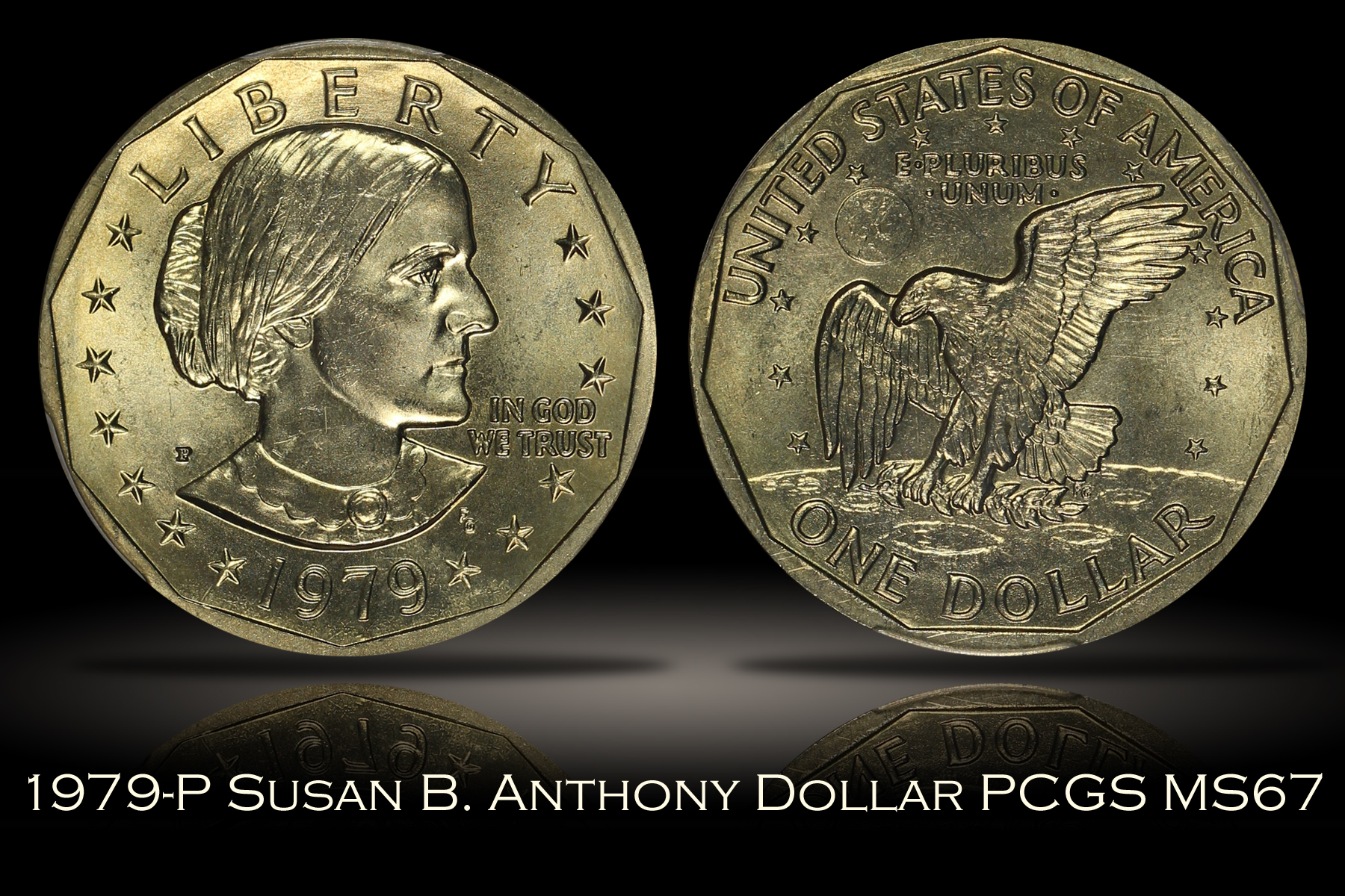 Michael Kittle Rare Coins 1979 P Susan B Anthony Dollar PCGS MS67
