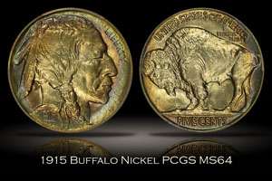 1915 Buffalo Nickel PCGS MS64