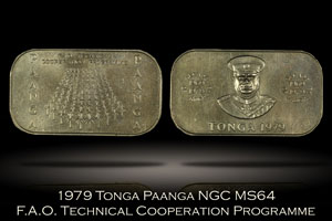 1979 Tonga Paanga Technical Cooperation Program NGC MS64